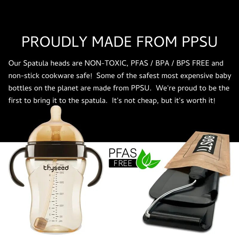 Adjustable Angle Spatula with Small and Large PPSU Blades – Mayvnville