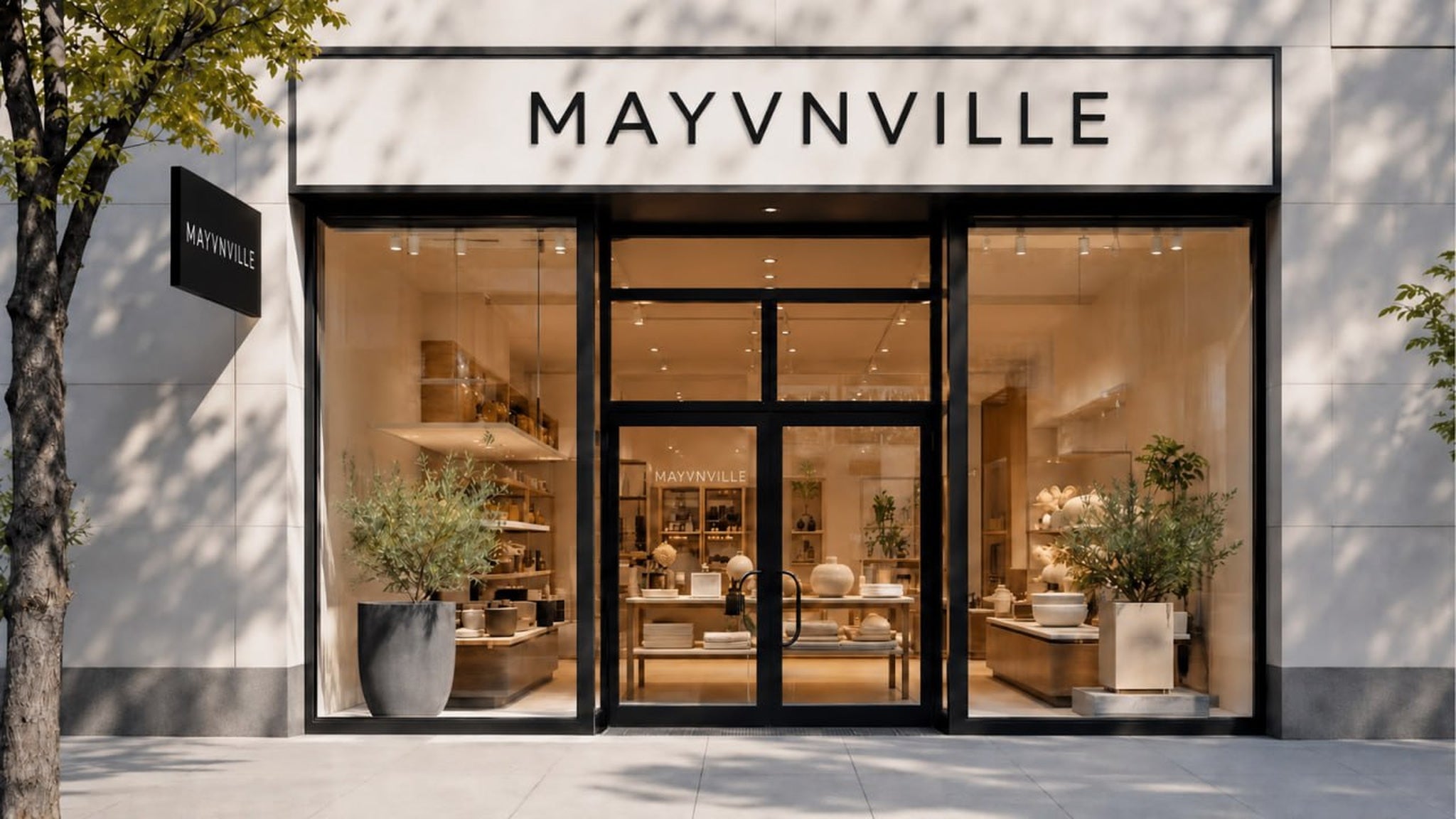 Mayvnville storefront